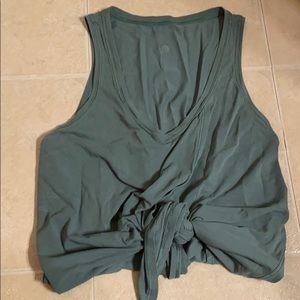 Lululemon front tie shirt